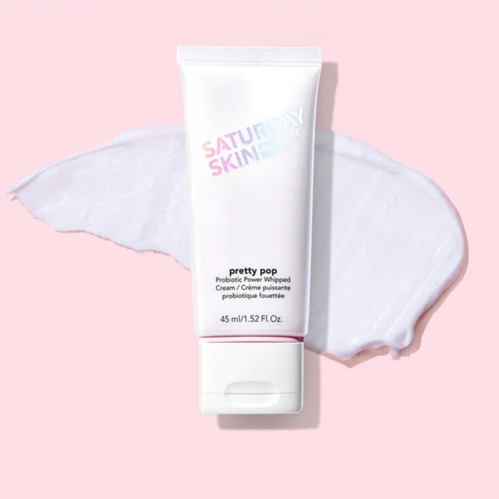 NEW Saturday Skin Pretty Pop Probiotic Power Whipped Cream Anti-Aging 45 mL